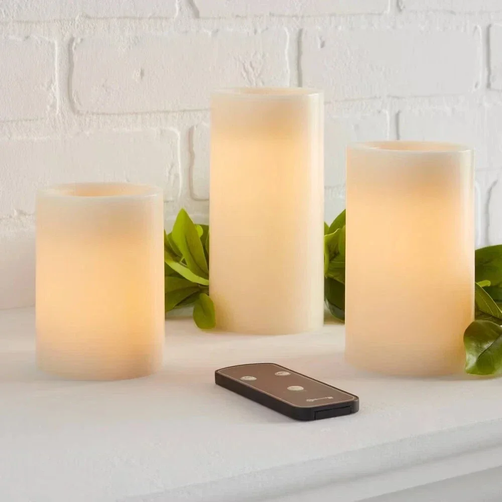 3pk 3'' x 4'' 3'' x 5'' 3'' x 6'' LED Flameless